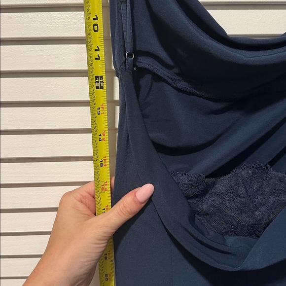 Revolve - Katie May - Surreal gown in deep blue - lace detail - Picture 9 of 9